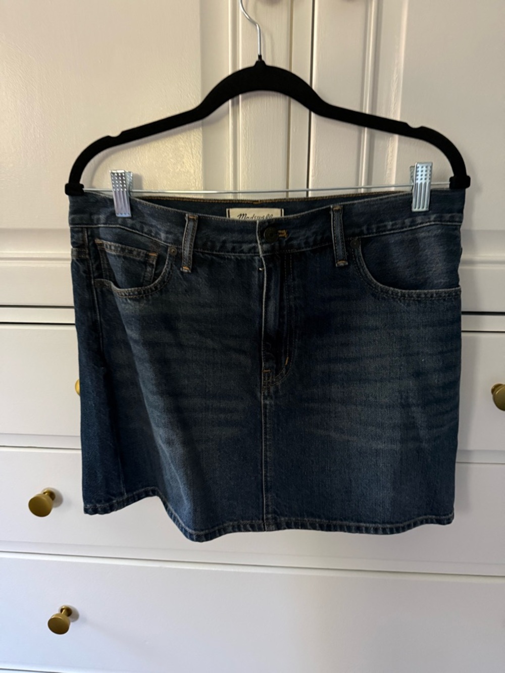Madewell Denim Mini Skirt NWT